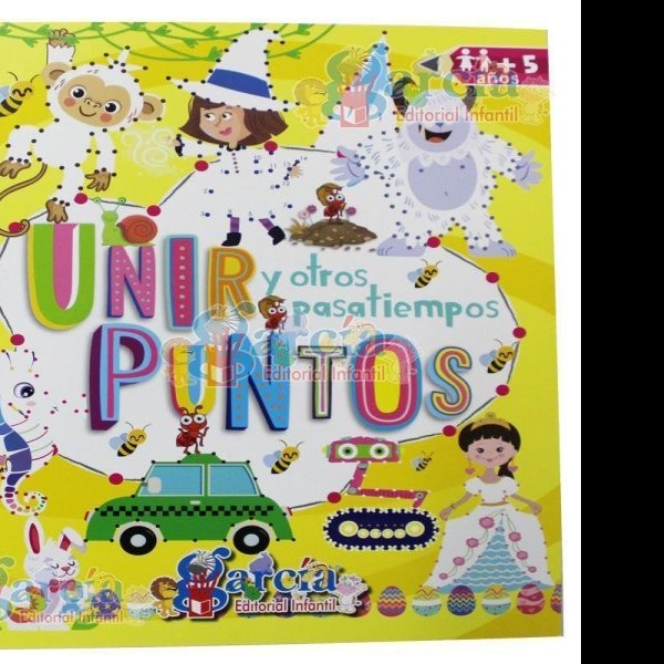 LIBRO UNIR PUNTOS A COLOR CESPIRAL 1505 GARCIA PZA